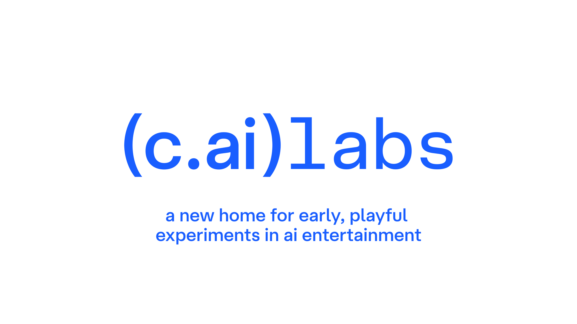 Introducing c.ai labs