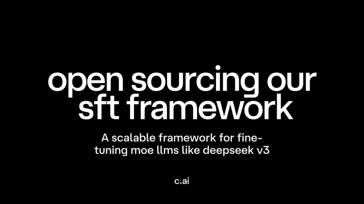 Character.AI Open Sources pipeling-sft: A Scalable Framework for Fine-Tuning MoE LLMs like DeepSeek V3