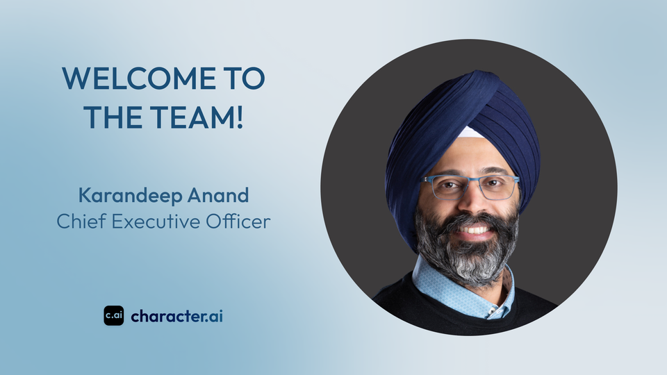Character.AI Names Karandeep Anand as CEO