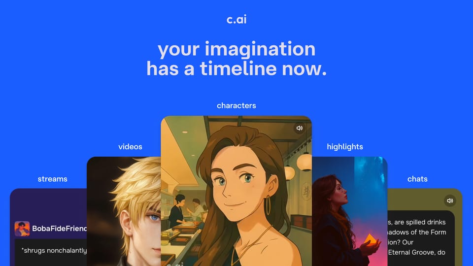 Character.AI Launches World’s First AI-Native Social Feed